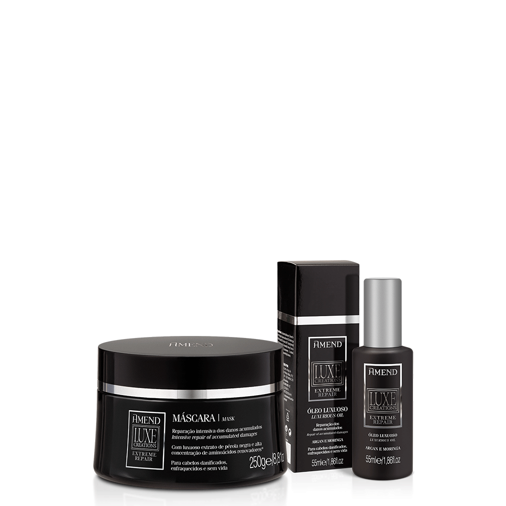 Kit Amend Luxe Creations Extreme Repair | 2 produtos